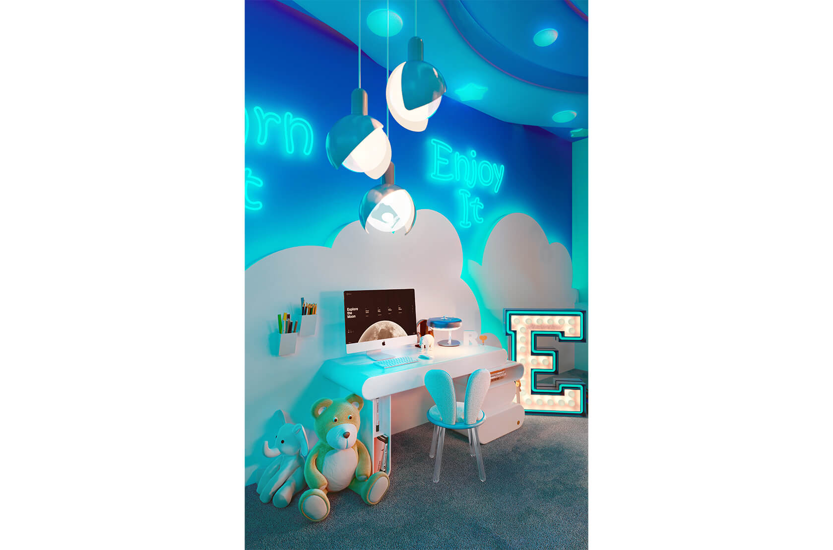 CIST488 Детский письменный стол Мечтать Circu  - Вид №23