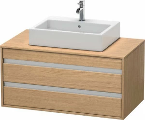 KT665505252 Тумбочка подвесная Ketho #KT6655 1000 x 550 мм Европейский дуб, декор