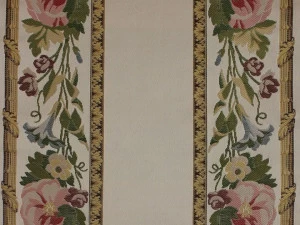 LELIEVRE Вышитая шелковая ткань с цветочными мотивами Exception