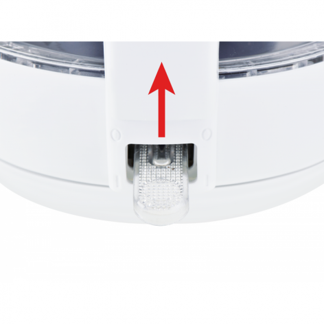 KO450132 Чайник / белый со стеклом, 2200вт, закрытая спираль, 1.7 л Tefal Santreyd  - Вид №2