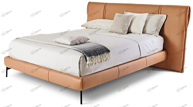 TUMIDEI Мягкая кровать со съемным чехлом из кожи sun-id-1447783