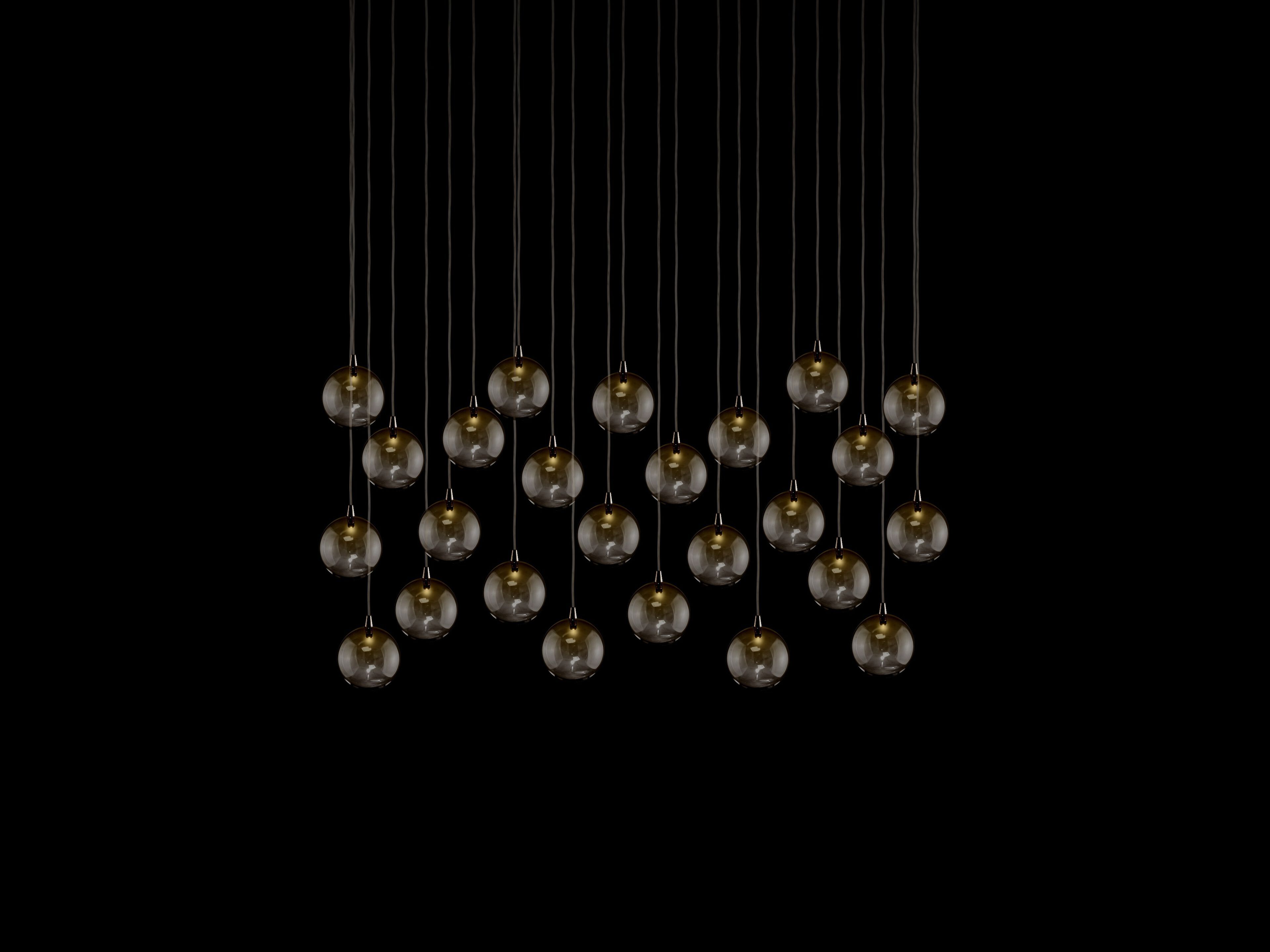 Стеклянный светодиодный подвесной светильник ILFARI Ballroom ARCH-00013215 - Вид №1