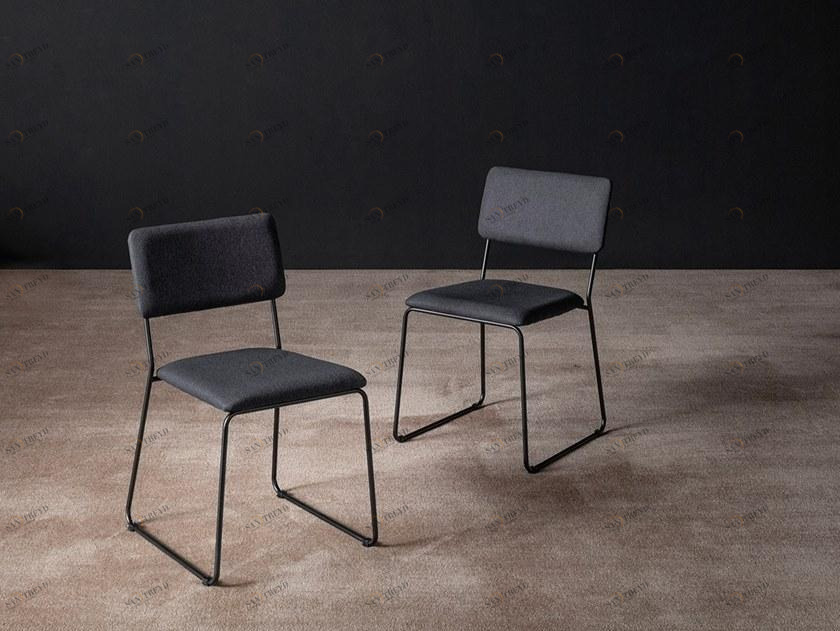 Devina Nais Санный стул с обивкой из ткани sun-id-1355364