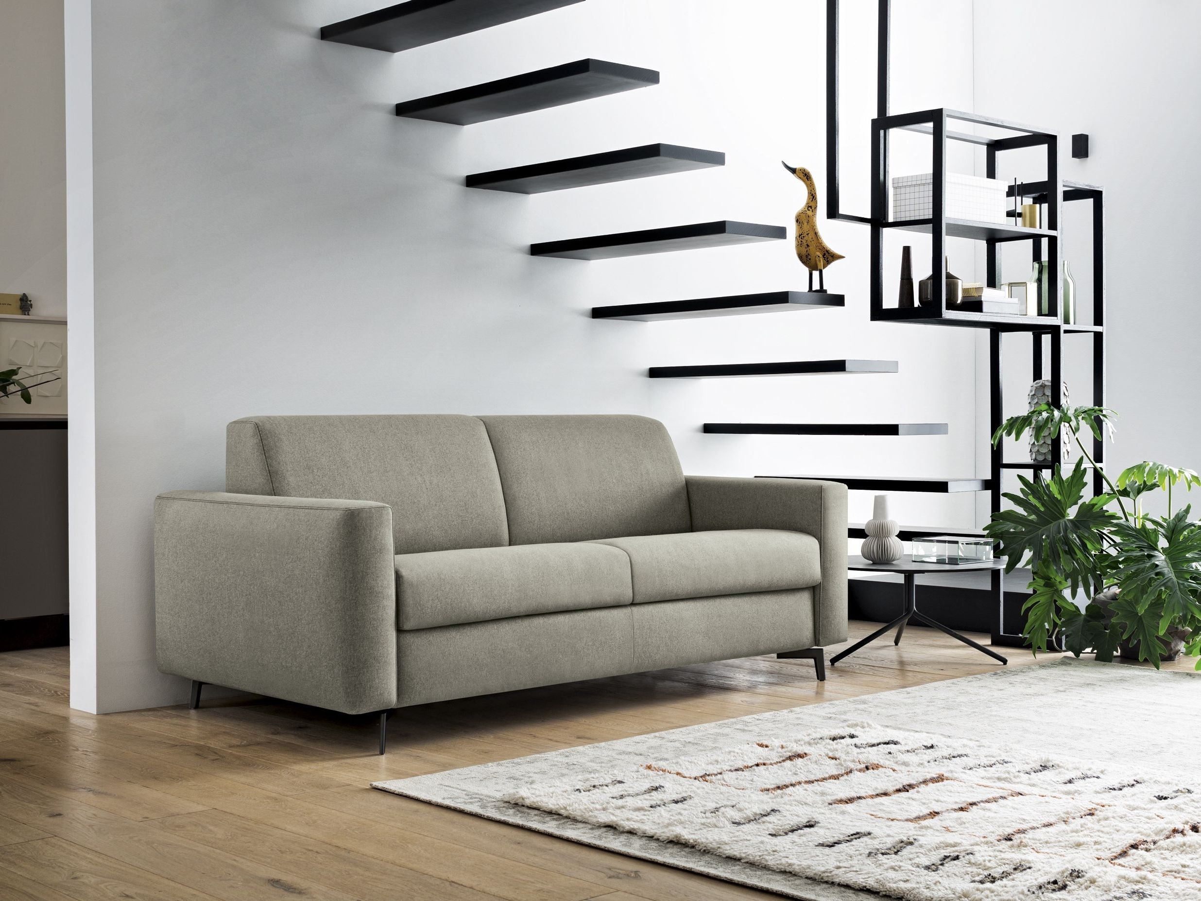 Двуспальный диван-кровать из ткани Felis Day &amp ARCH-00055111 - Вид №1