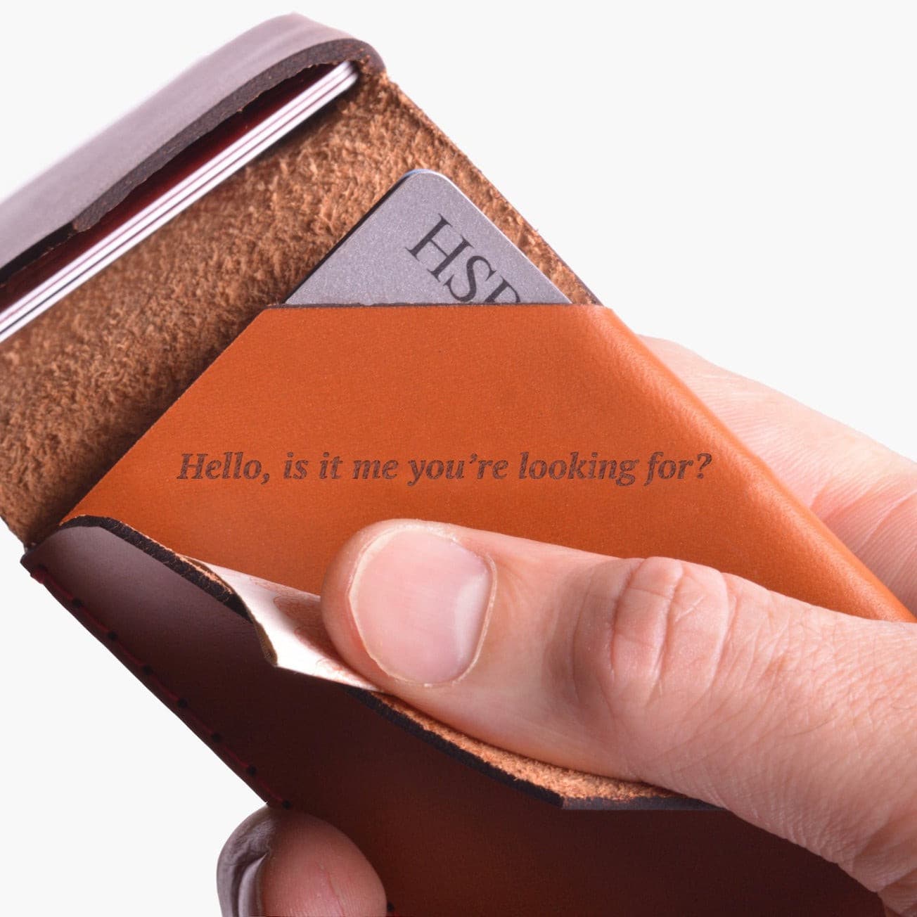 W102WHIS Карточный кошелек - виски Wingback  - Вид №7