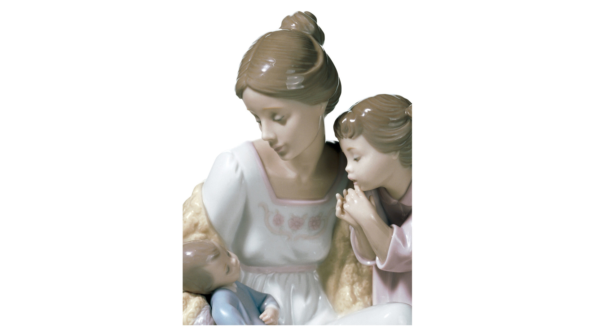 10669015 LLADRO Фигурка Lladro "Добро пожаловать в нашу семью" 18х22см Фарфор Lladró  - Вид №3