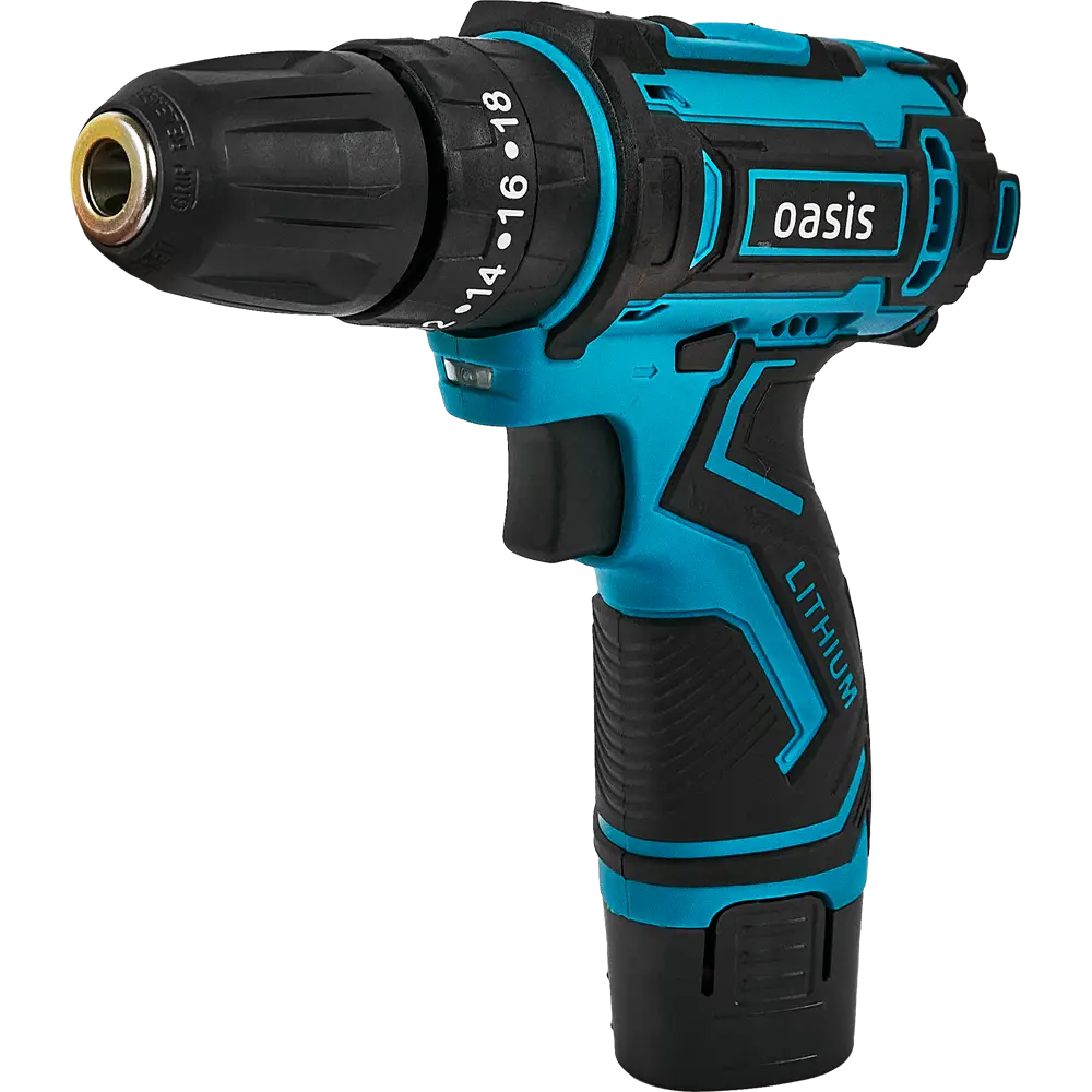 Аккумуляторный шуруповёрт Oasis ASU-12S с двумя батареями 86578021 STLM-0840122