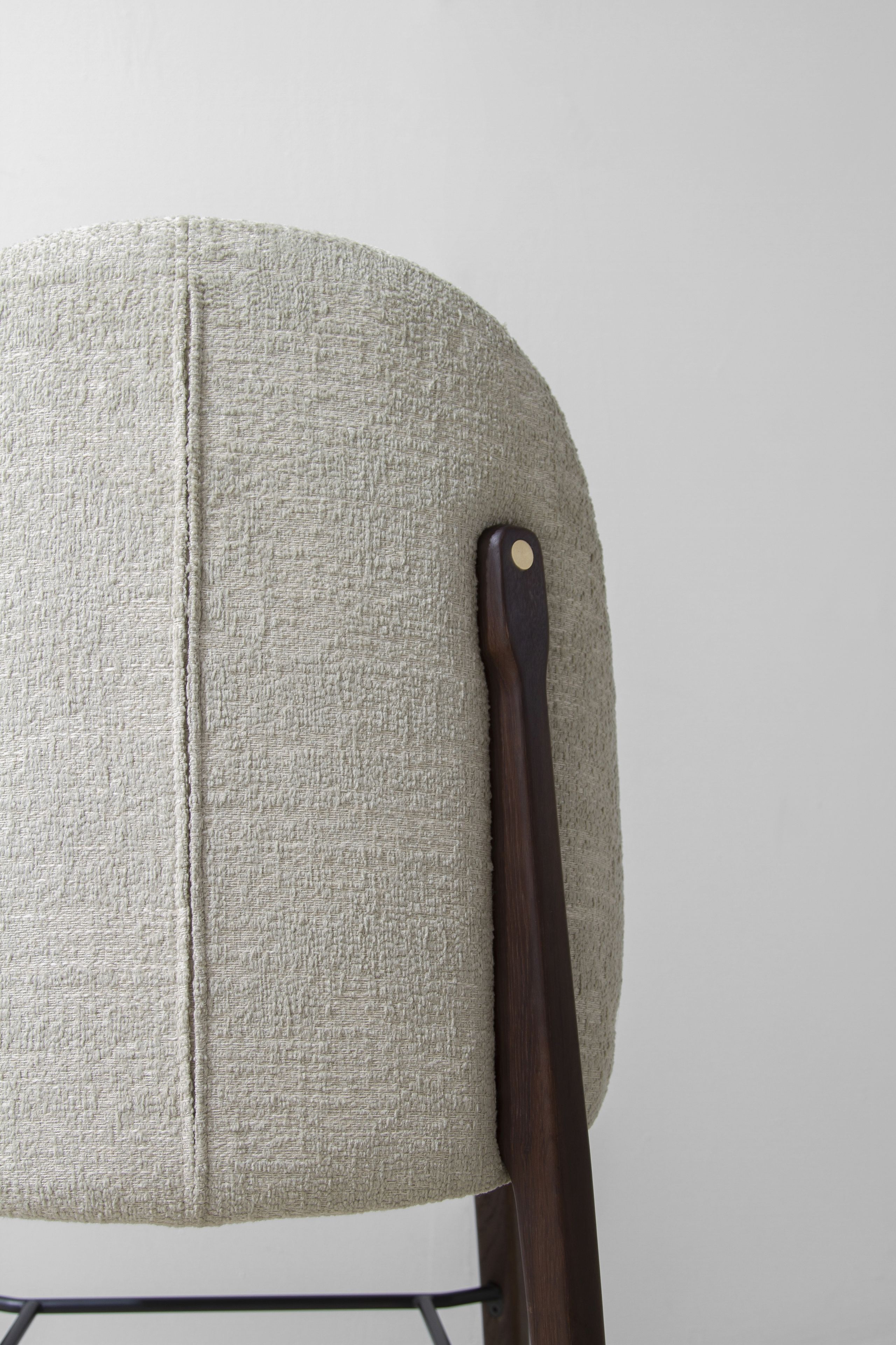 Высокий стул с подставкой для ног District Eight Ames ARCH-00144250 - Вид №4