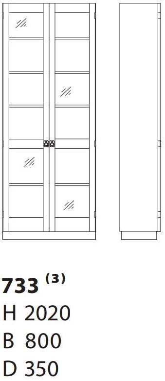 Karl Andersson Витрина в современном стиле Ka72 733  - Вид №2