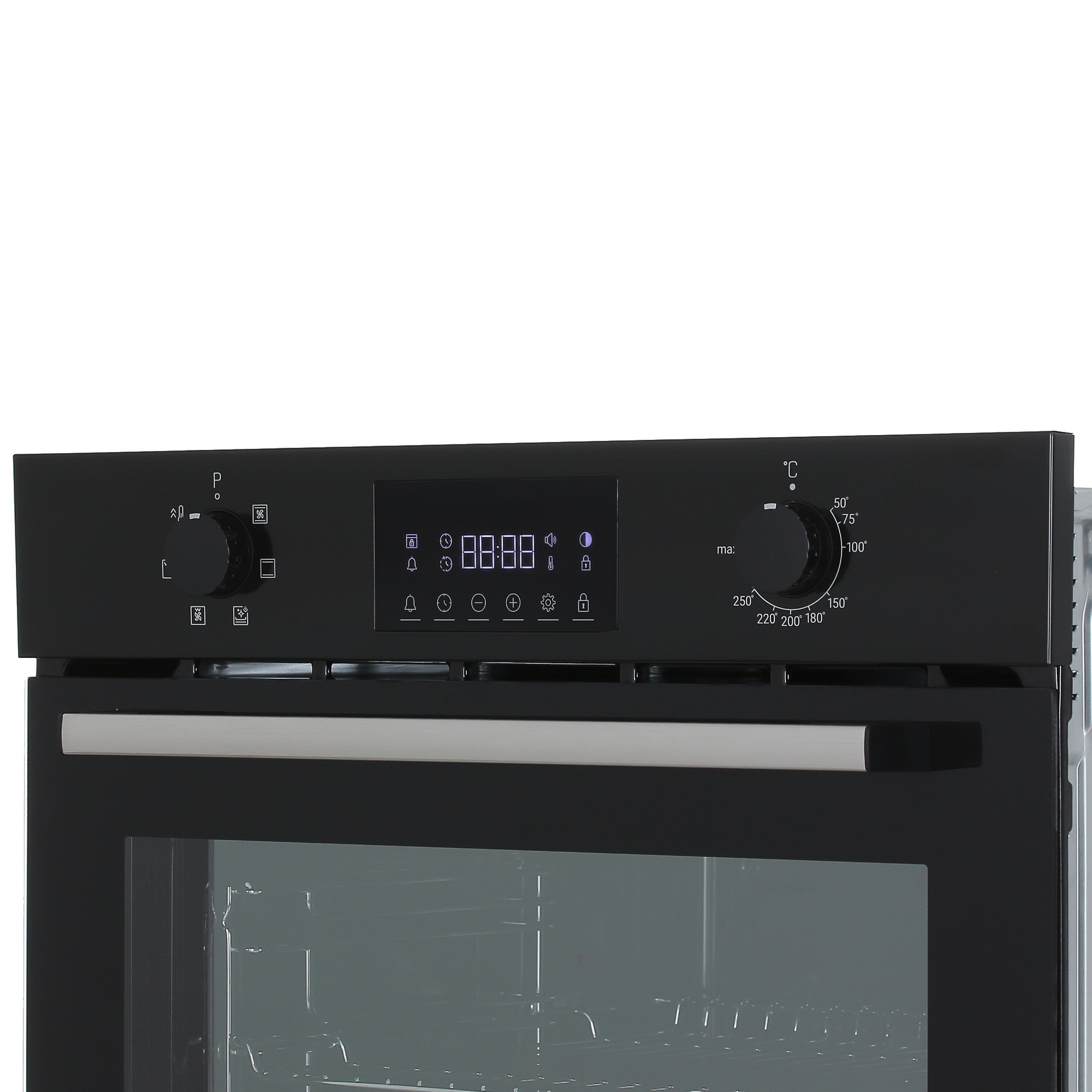 9987778 Электрический духовой шкаф Indesit IFE 3644 J BL черный STDN-0089281 - Вид №3