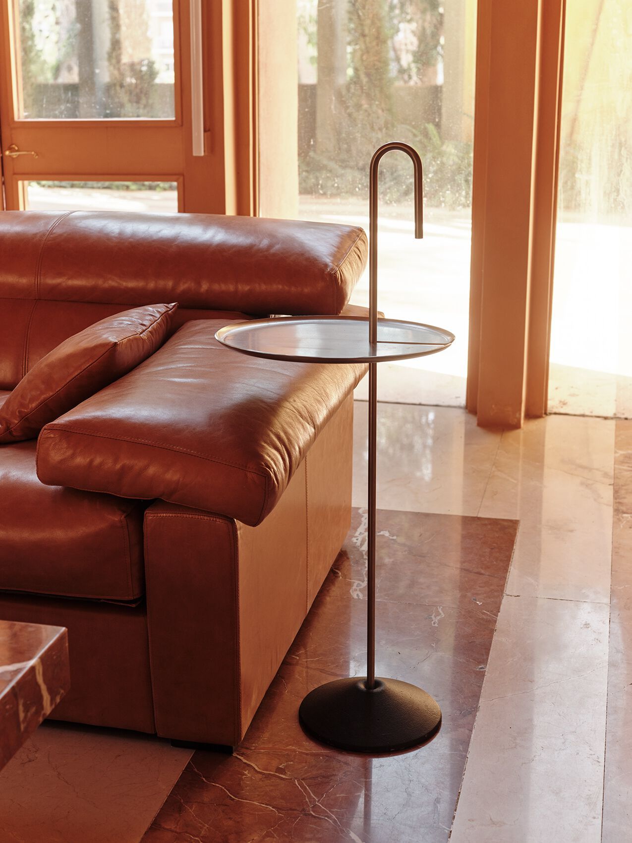 Низкий стальной журнальный столик с порошковым покрытием BD Barcelona батон ARCH-00150414 - Вид №6