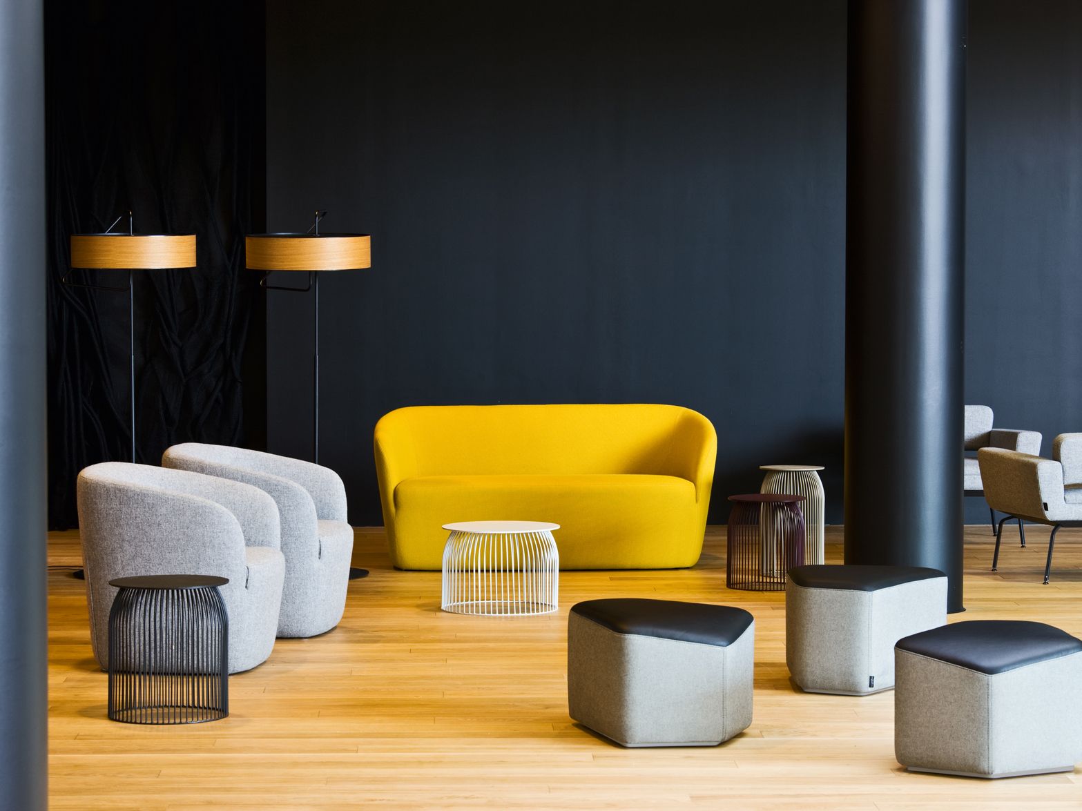 2-местный тканевый диван La Cividina Dep ARCH-00084475 - Вид №1