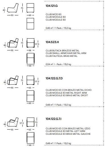 Sancal Модульный диван Club sun-id-1493933 - Вид №6