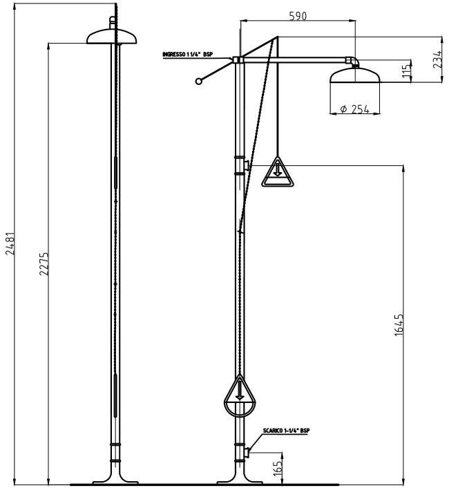 Saniline Аварийный душ sun-id-1387739 - Вид №1