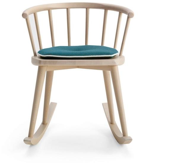 Billiani Кресло-качалка из бука W. 608 - Вид №5