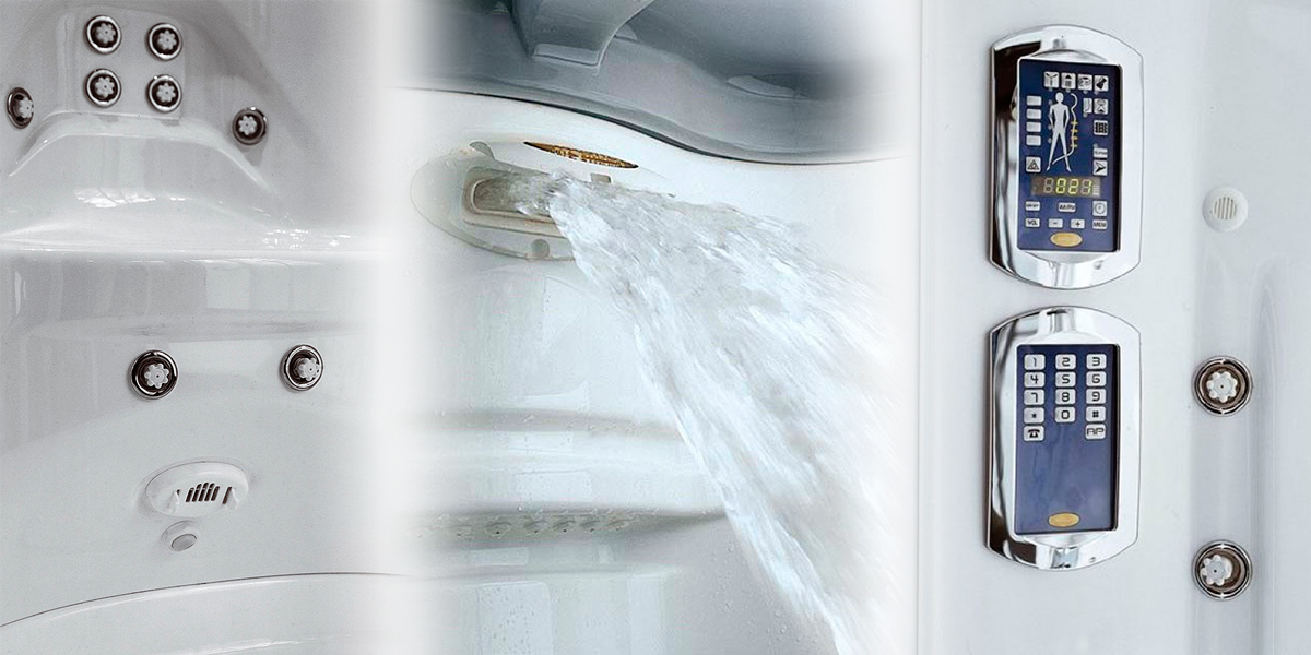 Душевая кабина Flexa Tower ELT8 9447-131A Jacuzzi 9447131A - Вид №1