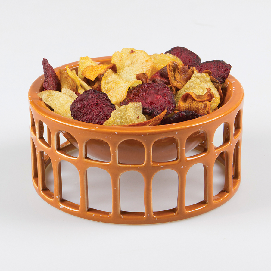 Миска сервировочная керамическая Hestia оранжевая Doiy DYHESBOTE - Вид №4