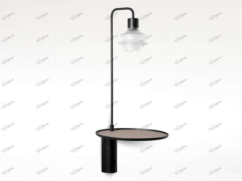 BOVER Круглая подвесная тумбочка металлическая с подсветкой Drip/drop sun-id-1430600