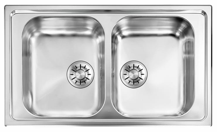 2 раковины из нержавеющей стали Evhoc Aura ARCH-00066718 - Вид №1