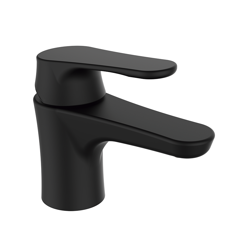 35510320 BASIC Черный Умывальник смеситель Черный GRB MIXERS E-PLUS