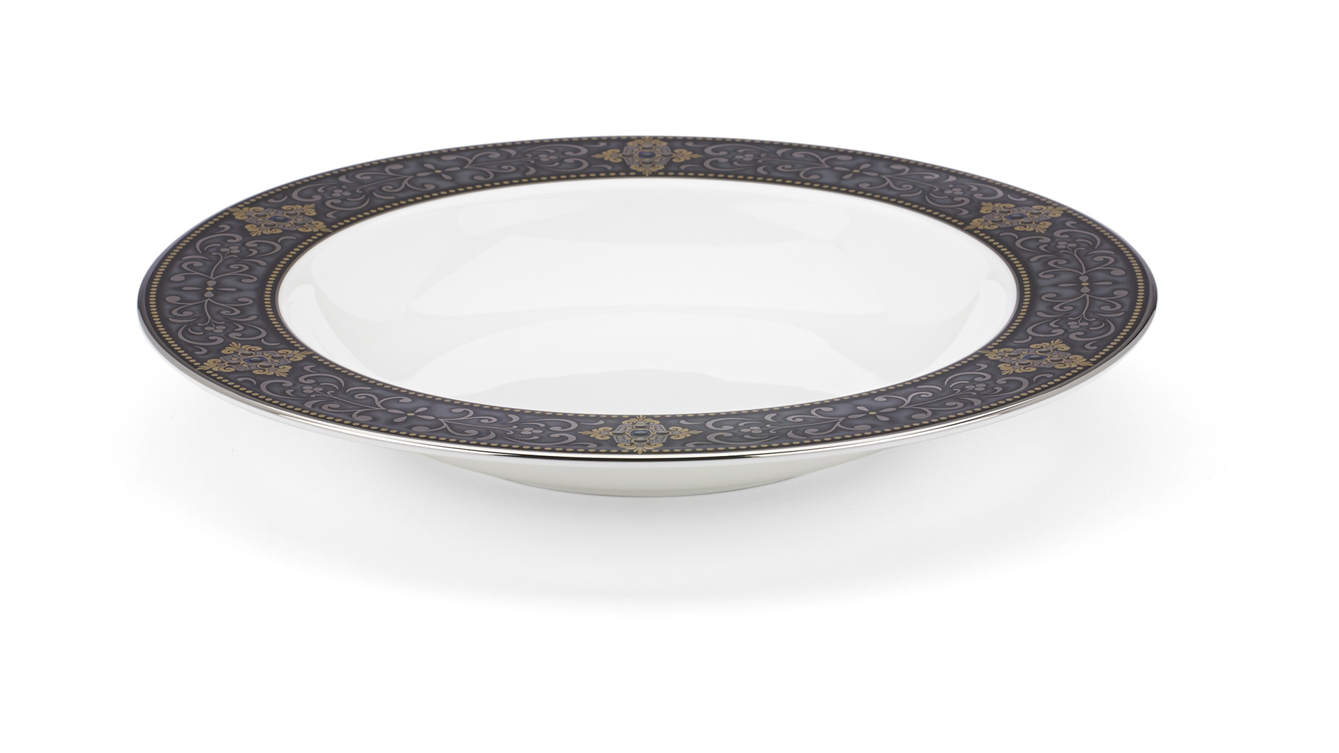 10667230 Lenox Набор из 4 тарелок суповых Lenox "Классические ценности" 23см Фарфор костяной  - Вид №2