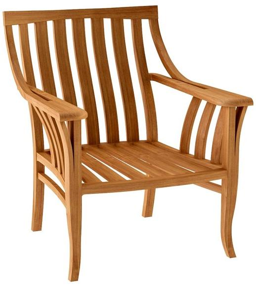 ASTELLO Садовое кресло Deco из тикового дерева Tournesol Ts.sb2.l1 - Вид №1