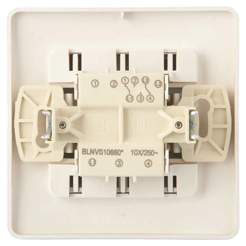 Двуклавишный переключатель Systeme Electric Blanca для управления освещением 84502364 STLM-0050688 - Вид №2