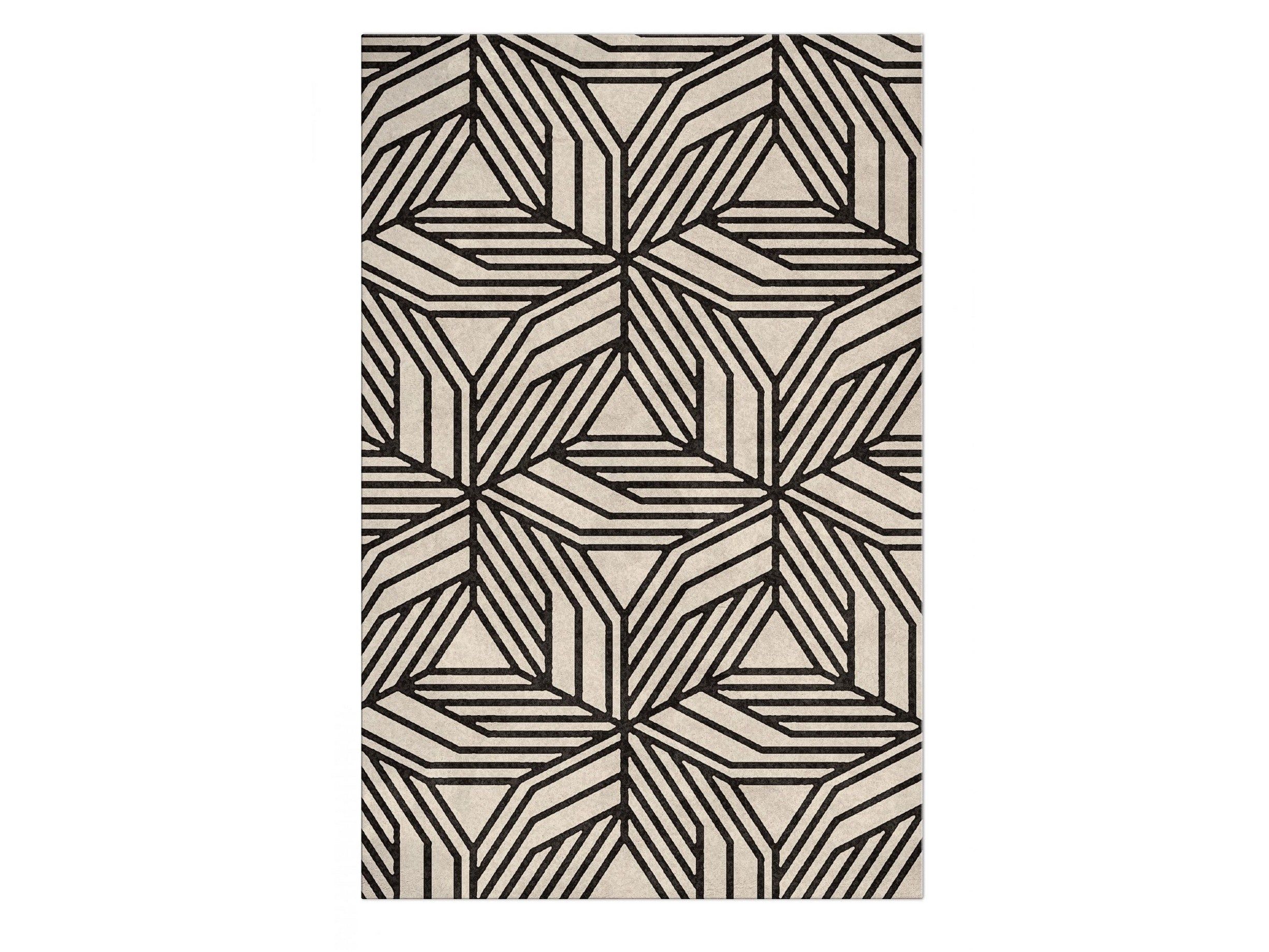 Прямоугольный ковер ручной работы из ткани Brabbu CAUCA ARCH-00096533 - Вид №1