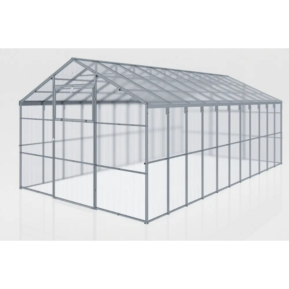 Каркас теплицы Santreyd Домик с усиленной конструкцией и 3 форточками 89351747 STLM-1333597