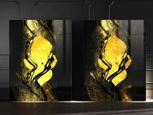 Unica by Tecnotelai Комод из дерева и стекла с распашными дверцами Harem