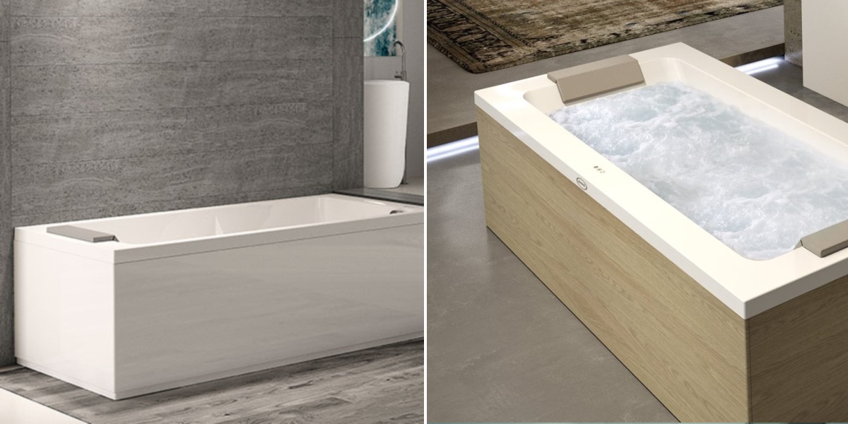 Ванна с гидромассажем Sharp 75 без панелей SHA-2001-1400 Sx Jacuzzi SHA20011400SX - Вид №3