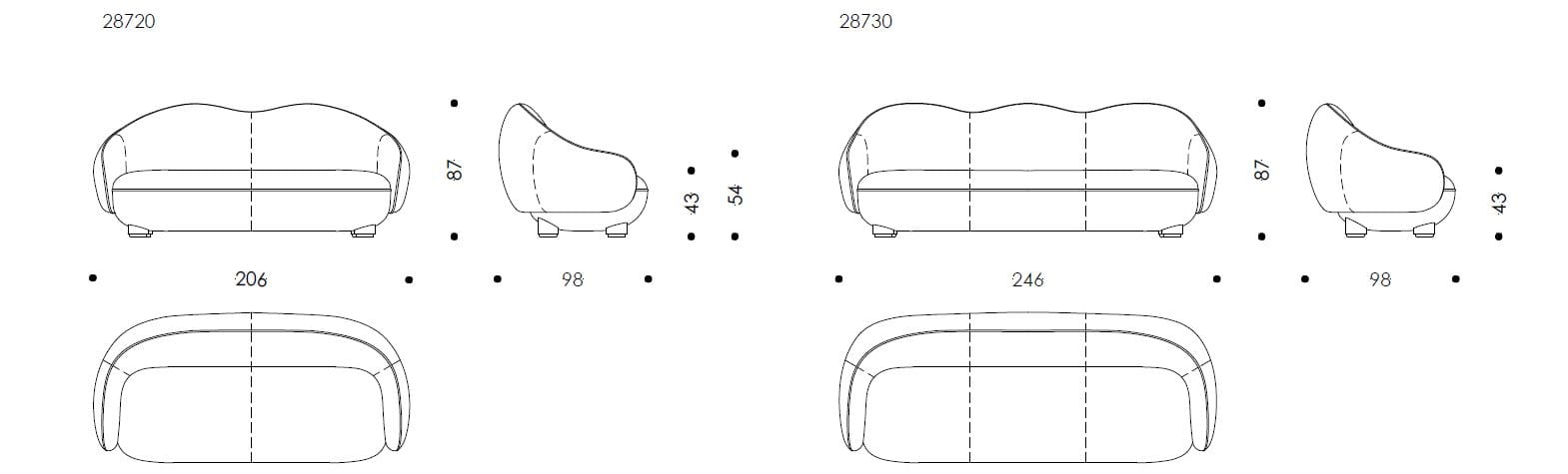 Ткань диван Wittmann Колинас ARCH-00034005 - Вид №7