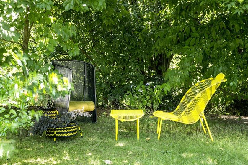 Moroso Кресло из цветных полиэтиленовых нитей, сотканных вручную M'afrique sun-id-1360885 - Вид №4