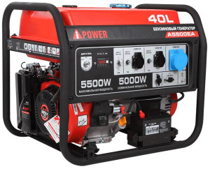 Электрогенератор   бензиновый A-iPower A5500EA 9191144