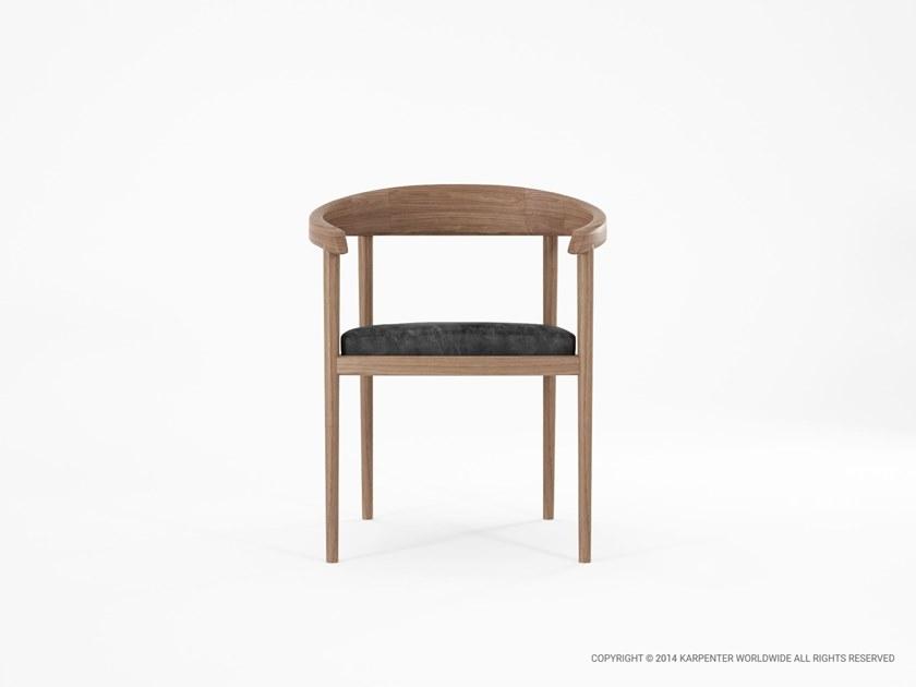 KARPENTER Кожаное кресло с подлокотниками Chillax sun-id-1490545 - Вид №1