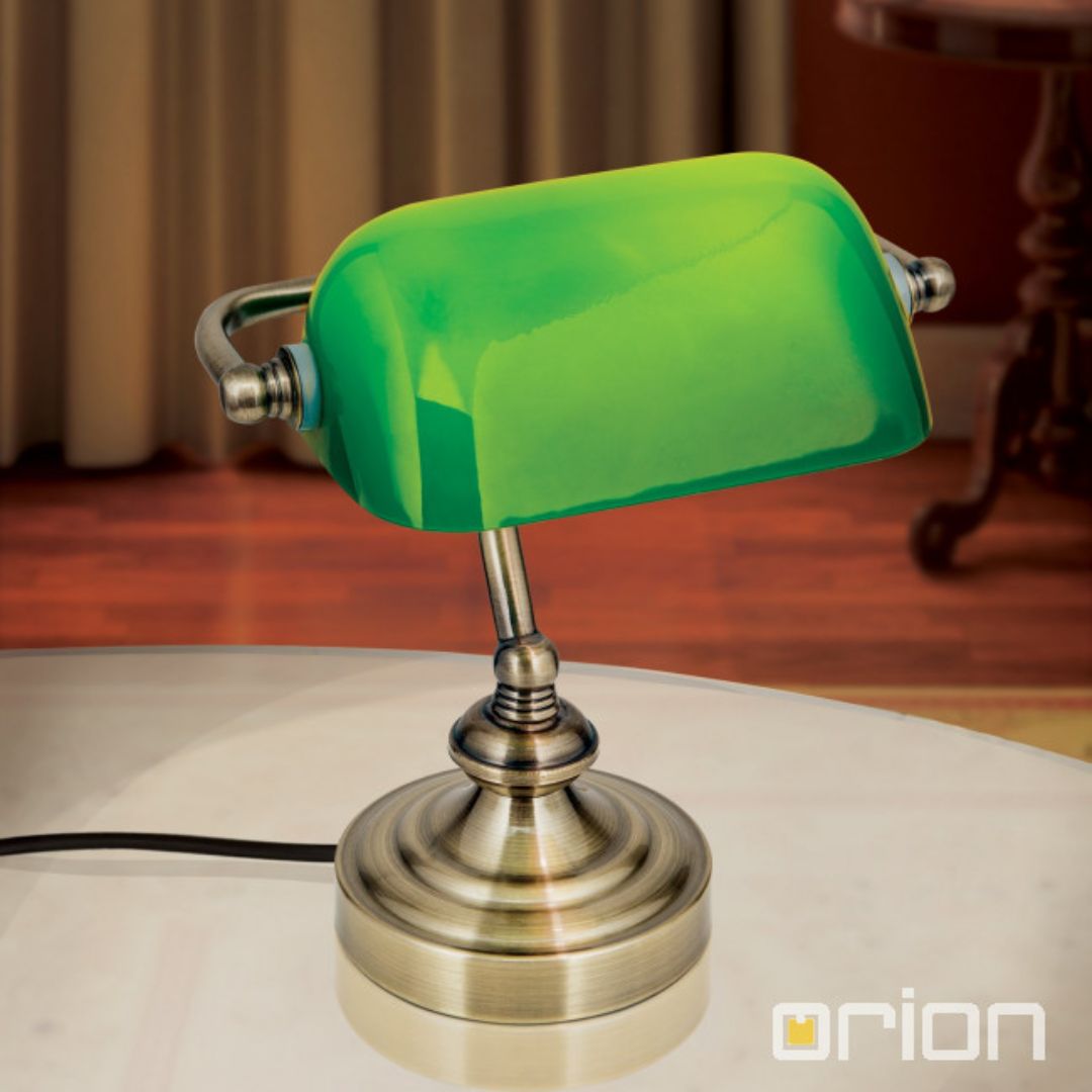 Orion LA 4-1165/1 Patina/grun лампа настольная 119111 - Вид №1