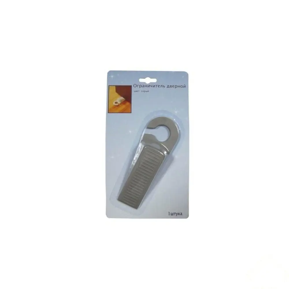 Ограничитель двери TCWA-025, пластик, цвет серый 12268274 STLM-2083808 Santreyd 