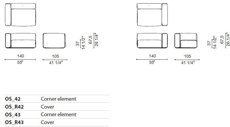 Cappellini Модульный диван со съемным кожухом sun-id-1435214 - Вид №18