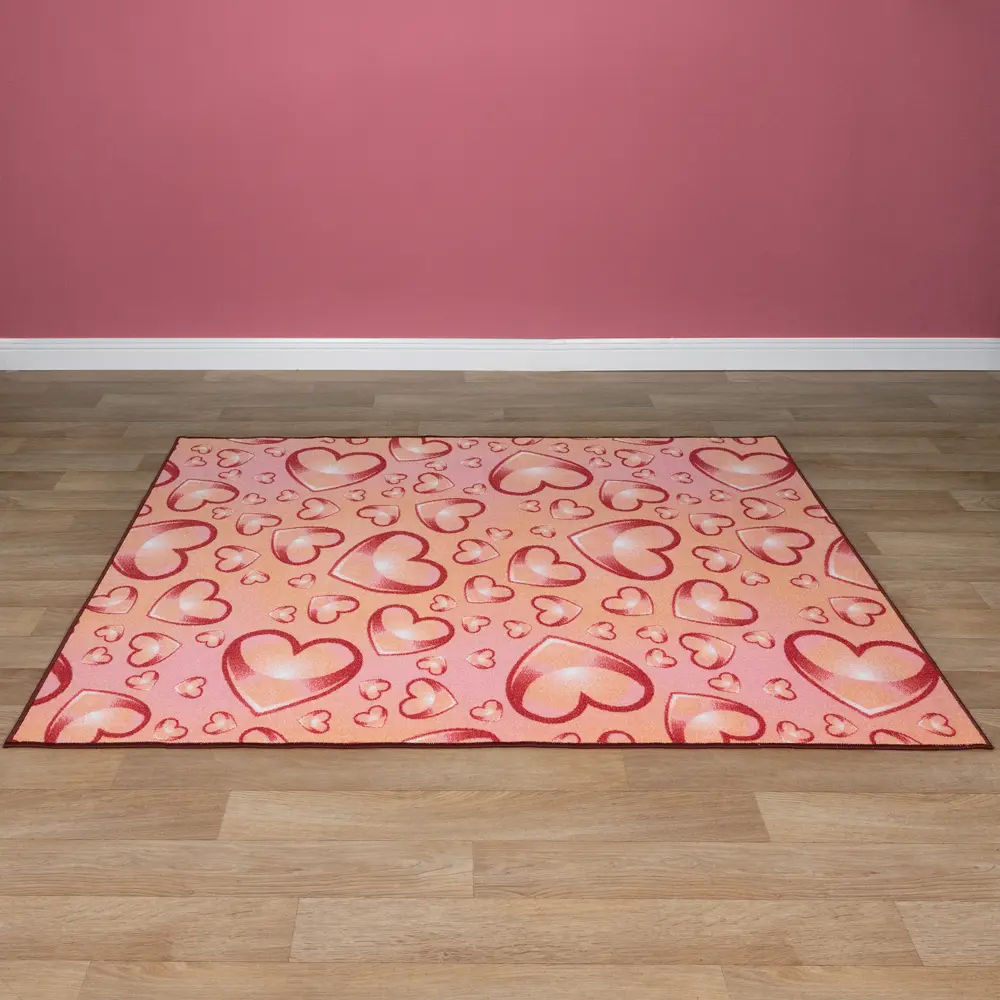 Ковёр «Сердечки» 1.5x2 м ВИТЕБСКИЕ КОВРЫ STLM-2203297 - Вид №4