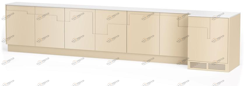 DWFI Буфет лакированный с распашными дверцами sun-id-1434308