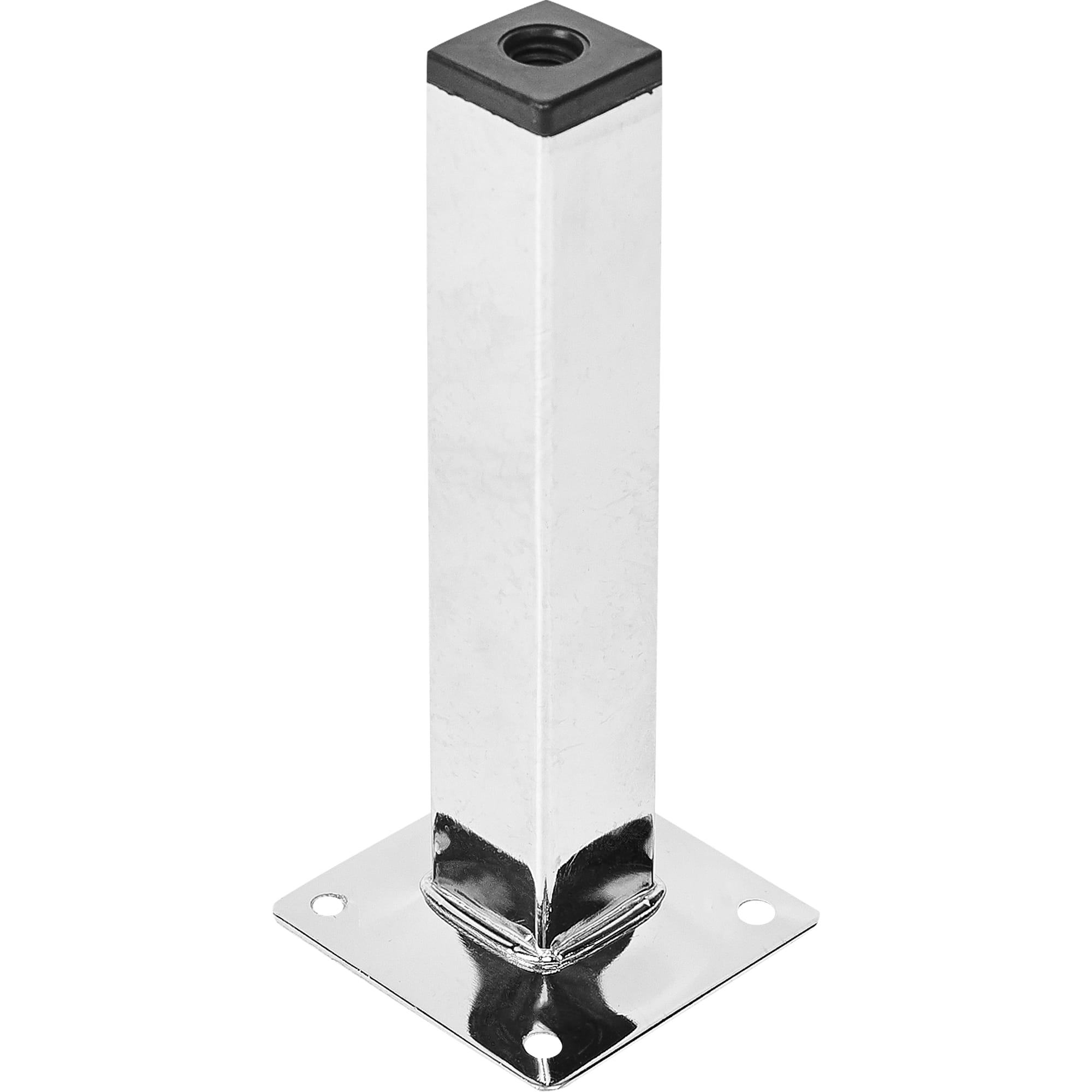 82732492 Ножка квадратная 150х25 мм, сталь, цвет хром Santreyd  - Вид №1