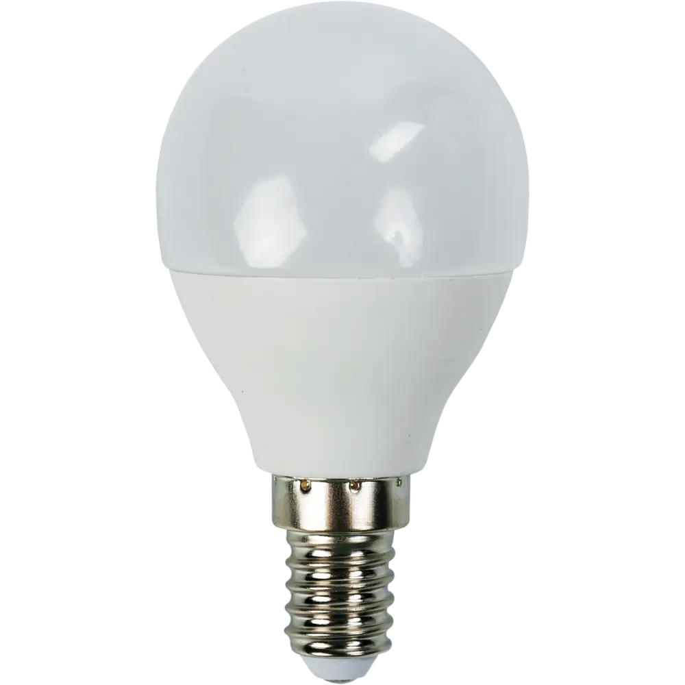 Лампа светодиодная Bellight E14 220-240 В 6 Вт шар 480 лм, тёплый белый свет STLM-2129010