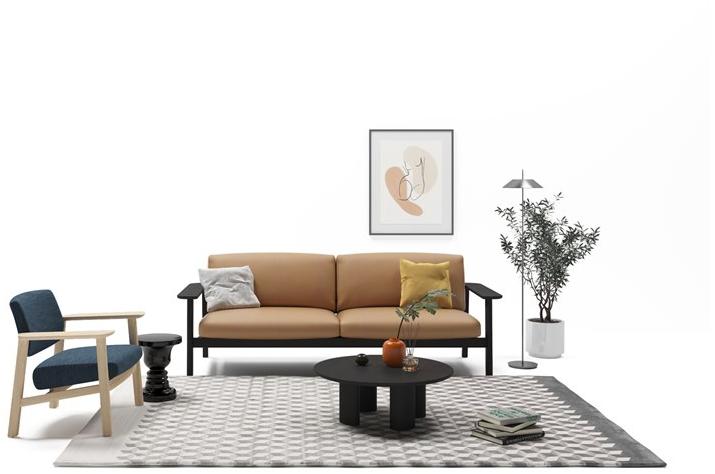 Grado Design Низкий круглый журнальный столик из мдф  Peb-tb-ct-c  - Вид №17