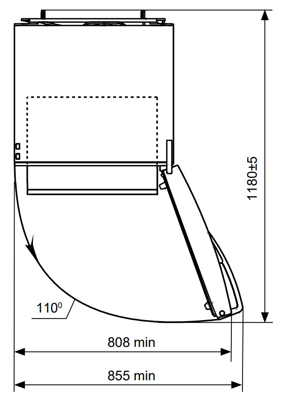 9055853 Холодильник с морозильником   ATLANT ХМ-4624-151 черный STDN-0008958 - Вид №12