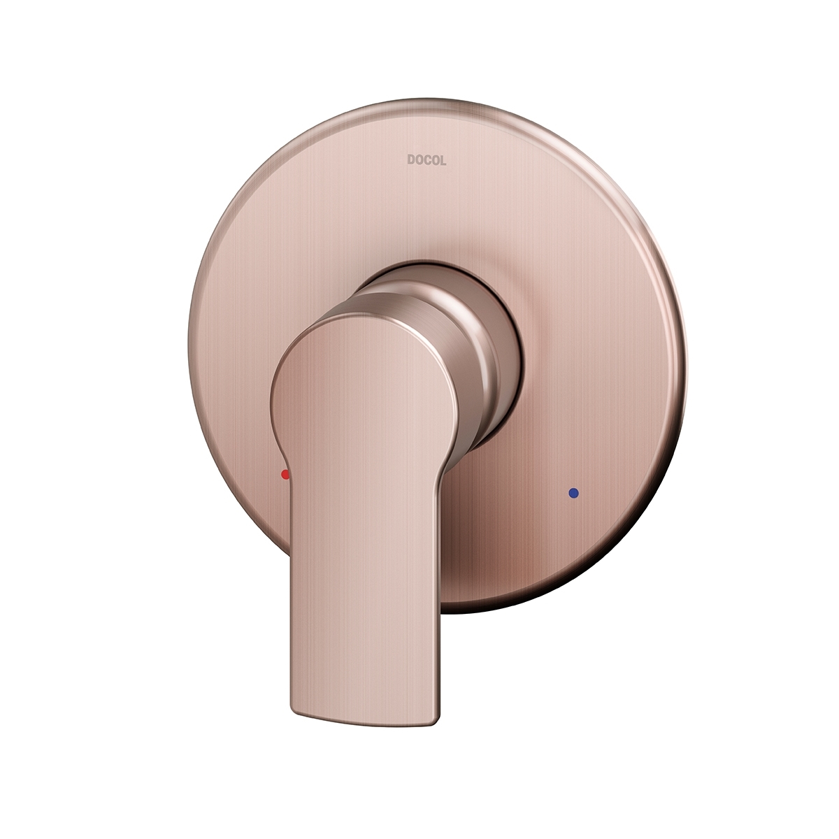 00848669 Однорычажная отделка для душа низкого давления 3/4" матовый никель Docol ARGON 