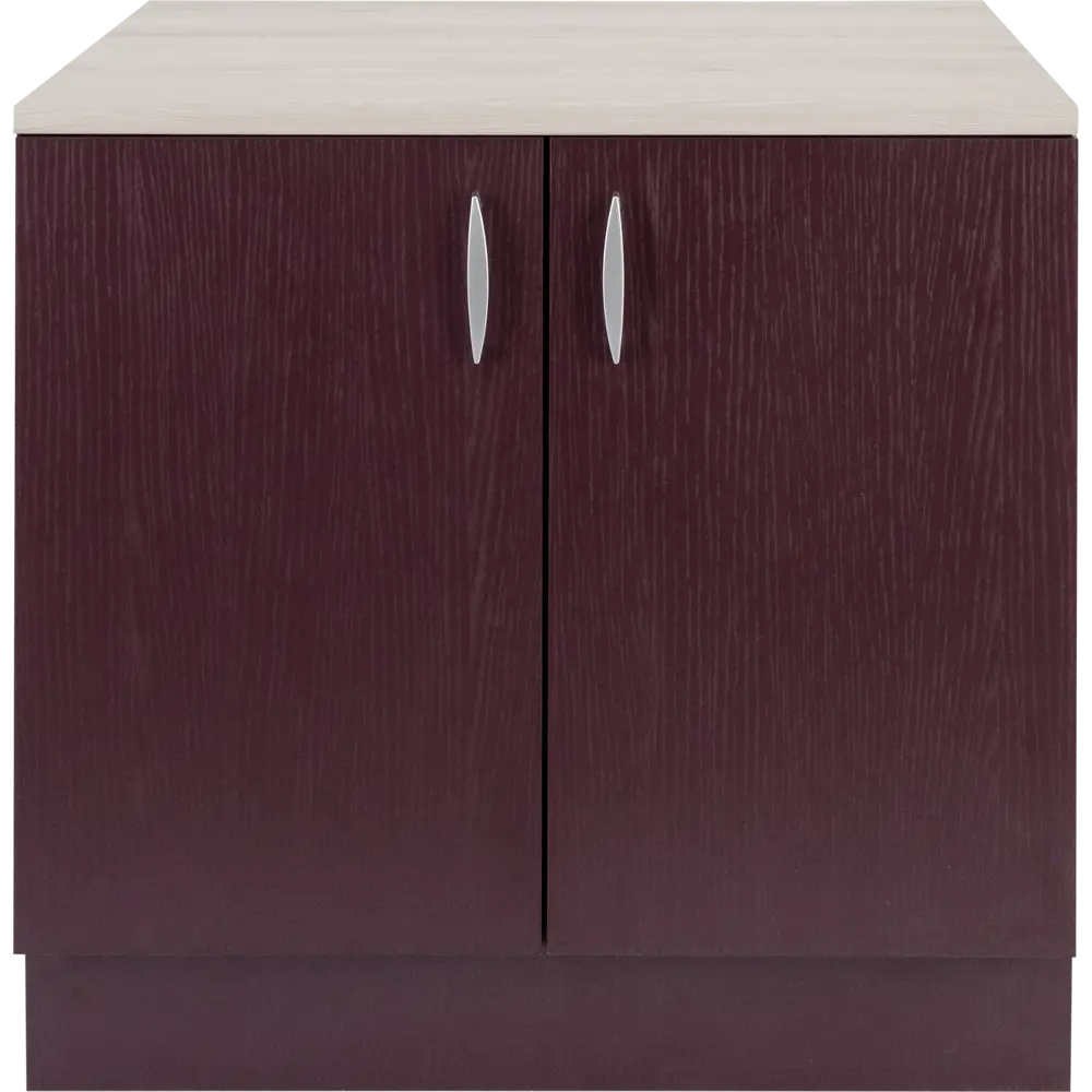 Шкаф напольный «Бургун» 80x85.2 см, ЛДСП, цвет бургун 82600387 STLM-2129192 Santreyd - Вид №3