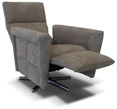 Rossini Sofas Кожаное кресло-реклайнер с подлокотниками sun-id-1425347 - Вид №5