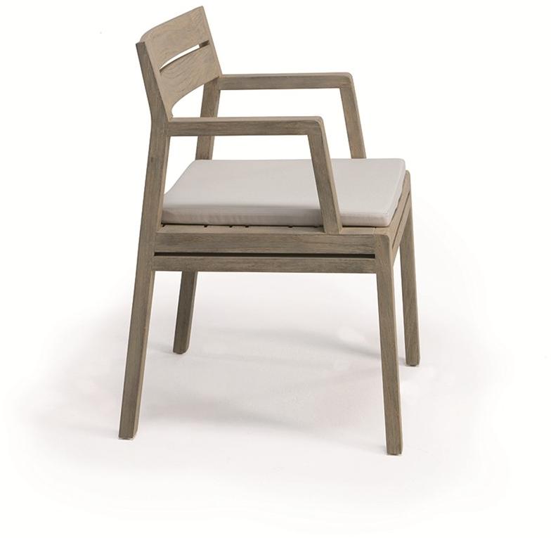 Ethimo Садовый стул из тика с подлокотниками Costes sun-id-1435780 - Вид №1