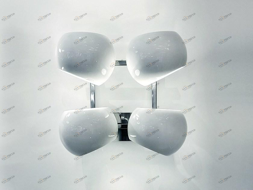 LICHT IM RAUM Настенный светильник из фарфора ручной работы White moons sun-id-1376530