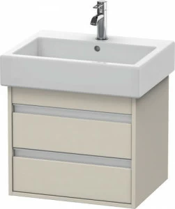 KT663609191 Ketho Тумбочка подвесная Серо-коричневый декор